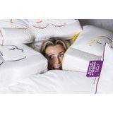 Silvana Emerald hoofdkussen Wit