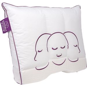 Silvana Emerald hoofdkussen Wit