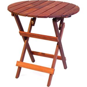 MaximaVida Olivier 70 cm ronde inklapbare tuintafel