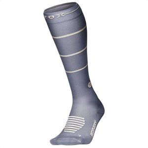 STOX Energy Socks - Compressiekousen - Zwart - Polyamide/Elastaan - Drukklasse 2