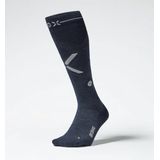 STOX Energy Socks - Compressiekousen - Zwart - Merinowol - Drukklasse 2
