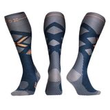 STOX - Energy Socks - Compressiekousen - Zwart - Merinowol - 100% Made in Italy