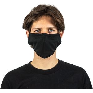 Mr. Facy Mondkapje Mondmasker Facemask Shaped Black Zwart