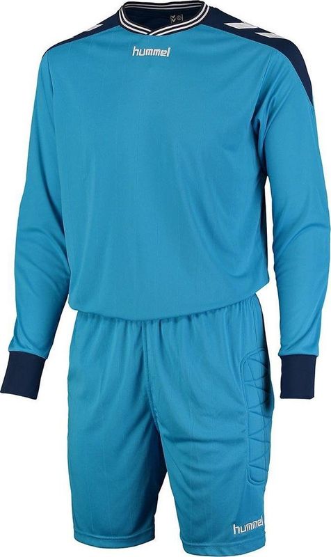 Hummel - Basel - Keeperset - Blauw - Kwalitatief Hoogwaardige Materialen