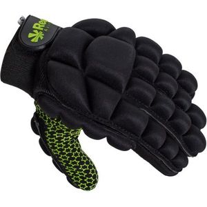 Reece comfort full finger hockeyhandschoen indoor in de kleur zwart.