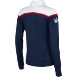 Reece - Varsity Woven Jacket - Marine-Wit - Dames - Uitgerekt Fit