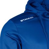 Stanno - Field Hooded Full Zip Top - Trui - Blauw - 100% Polyester