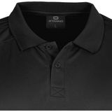 Stanno - Field Polo - Sportshirt - Zwart - 100% Polyester Pique