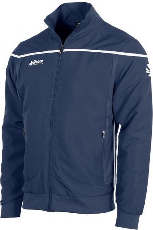 Reece - Varsity JR. - Sportief Kinderjack - Navy-Wit - Geweven