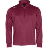 Stanno - Field Half Zip Top - Rood - Zacht Materiaal - Regular Fit