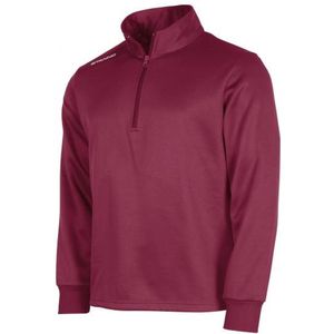 Stanno - Field Half Zip Top - Rood - Zacht Materiaal - Regular Fit