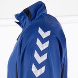 Hummel - Authentic Full-Zip Trainingspak - Blauw - Zwart - Kids