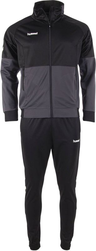 Hummel Senior Trainingspak Grijs/Zwart