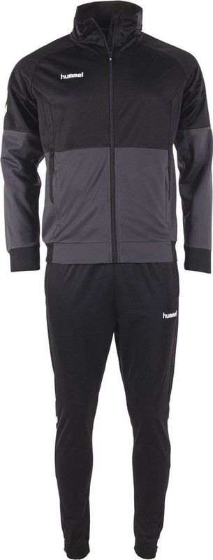 Hummel - Authentic - Trainingspak - Zwart - Polyester