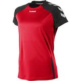 Hummel - Aarhus Sportshirt - Dames - Zwart - Katoen