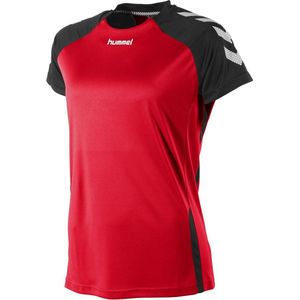 Hummel - Aarhus Sportshirt - Dames - Zwart - Katoen