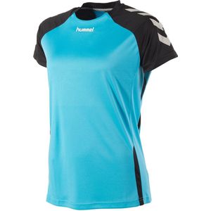 hummel - Aarhus - Sportshirt - Blauw - Zwart - Wit