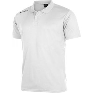 Stanno - Field Polo - Wit - 100% Polyester Pique - Vochtregulerend