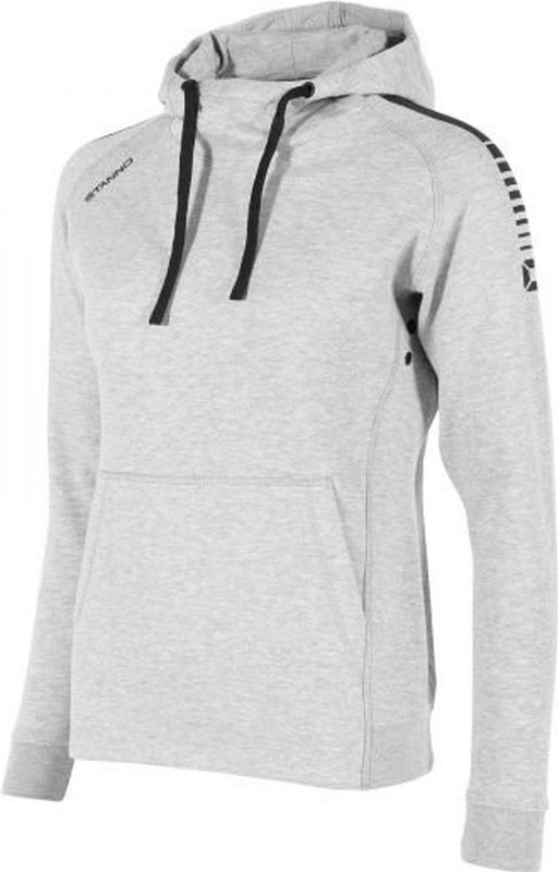 Stanno - Ease Hoodie - Dames - Grijs - Katoen/Polyester