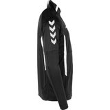 hummel - Authentic 1/4-Zip Trainingstrui - Zwart Wit - Kids