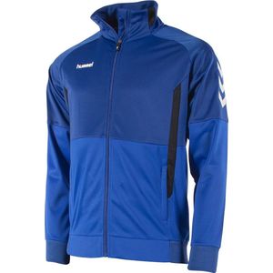 hummel - Authentic Poly FZ Sportvest - Unisex - Polyester - Geborstelde Binnenzijde