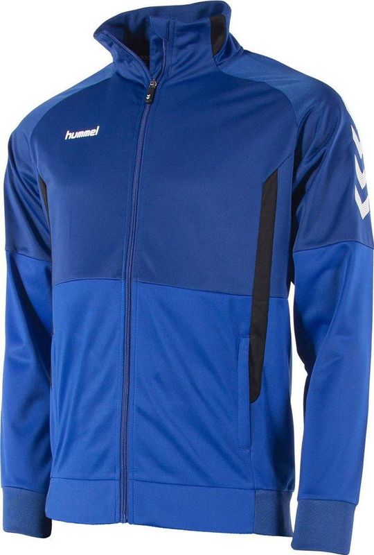 hummel - Authentic Poly FZ Sportvest - Unisex - Polyester - Geborstelde Binnenzijde