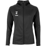 Ground - Hooded Training Jacket - Dames - Zwart - Polyester