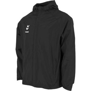 Hummel Ground Regenjas Kinderen - Zwart | Maat: 116