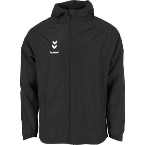 Hummel Ground Regenjas Kinderen - Zwart | Maat: 116