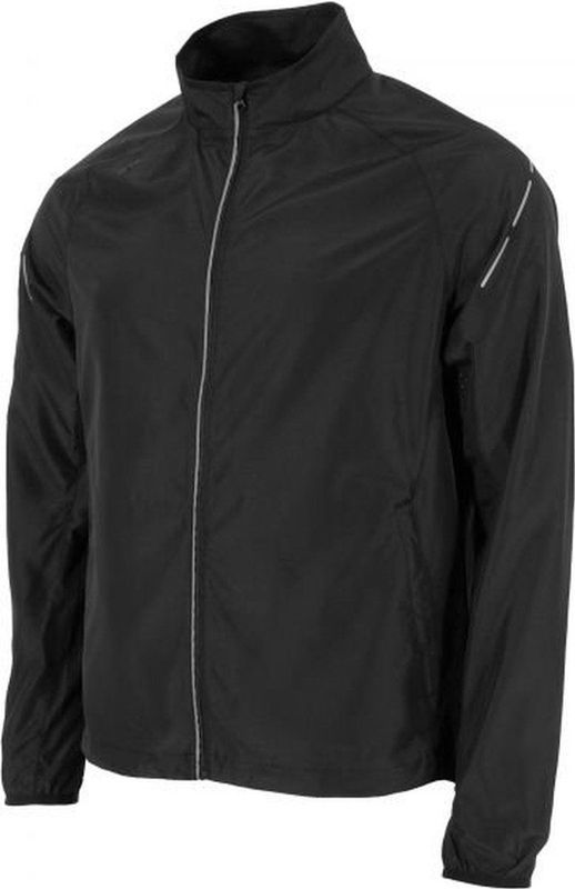 Stanno - Functionals Running Jacket - Jack - Zwart - Waterafstotend