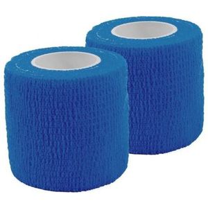 Stanno sock tape in de kleur blauw.