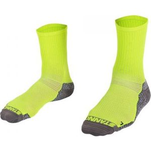 Stanno - Prime Crew Socks - Geel - Hoog Stretchgehalte - Sneldrogend