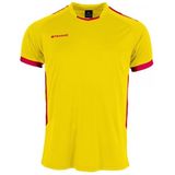 Stanno - First Shirt - Geel - Sportshirt - V-hals - 100% Gerecycled Polyester