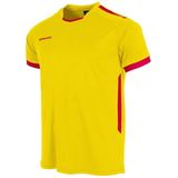 Stanno - First Shirt - Geel - Sportshirt - V-hals - 100% Gerecycled Polyester