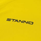 Stanno - First Shirt - Geel - Sportshirt - V-hals - 100% Gerecycled Polyester - Sneldrogend