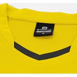 Stanno - First Shirt - Geel - Sportshirt - V-hals - 100% Gerecycled Polyester - Sneldrogend