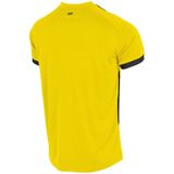 Stanno - First Shirt - Geel - Sportshirt - V-hals - 100% Gerecycled Polyester - Sneldrogend