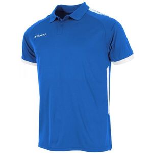Stanno - First Polo - Sportshirt - Blauw - 100% Gerecycled Polyester