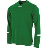 Hummel Fyn Voetbalshirt Lange Mouw Heren - Groen Wit