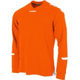 Hummel Fyn Voetbalshirt Lange Mouw Heren - Oranje Wit