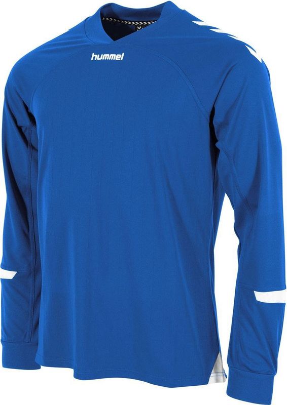 Hummel Fyn Voetbalshirt Lange Mouw Heren - Royal Wit