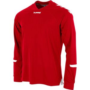 Hummel Fyn Voetbalshirt Lange Mouw Heren - Rood Wit