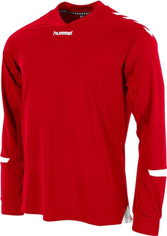 Hummel Fyn Voetbalshirt Lange Mouw Heren - Rood Wit