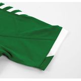 Hummel Fyn Shirt Korte Mouw Heren - Groen Wit