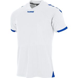 Hummel Fyn Shirt Korte Mouw Heren - Wit Royal