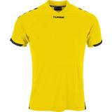 Hummel Fyn Shirt Korte Mouw Heren - Geel Rood