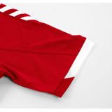 Hummel Fyn Shirt Korte Mouw Heren - Rood Wit