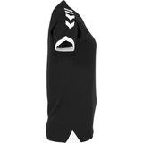 Hummel Fyn Shirt Korte Mouw Dames - Zwart Wit