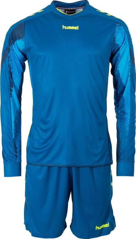 Hummel - Bremen - Keeperset - Oranje/Zwart - Kinderen