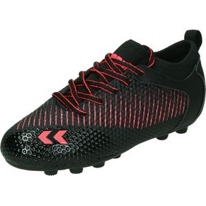 hummel Zoom FG junior voetbalschoenen zwart/rood